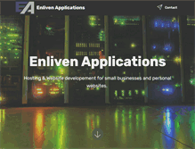 Tablet Screenshot of enlivenapp.com